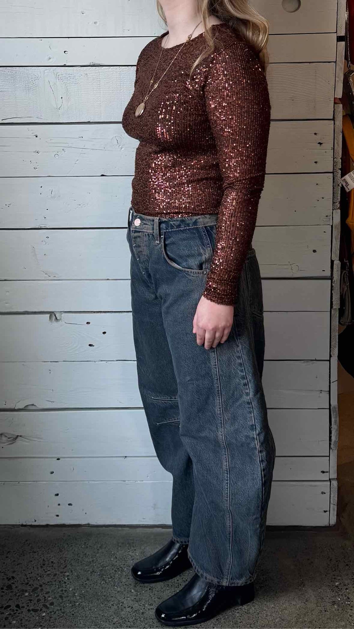 Free People Size S Knit Top