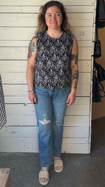 Vintage Size L Blouse