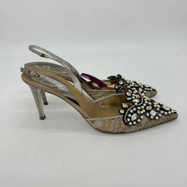 Rene Caovilla Size 38.5 Heels