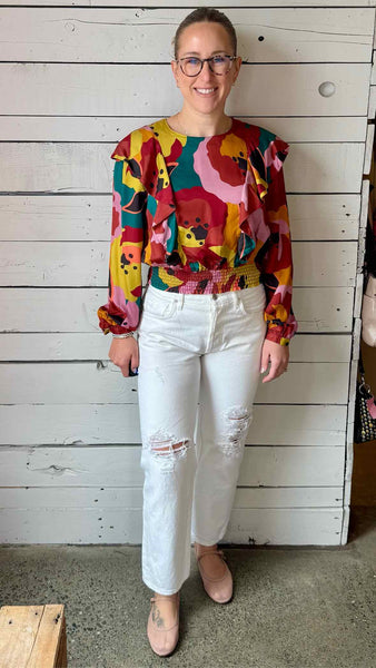 Marine Layer Size Small Blouse