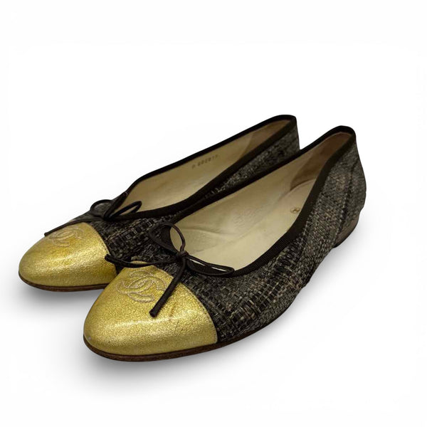 Chanel Size 39 Flats