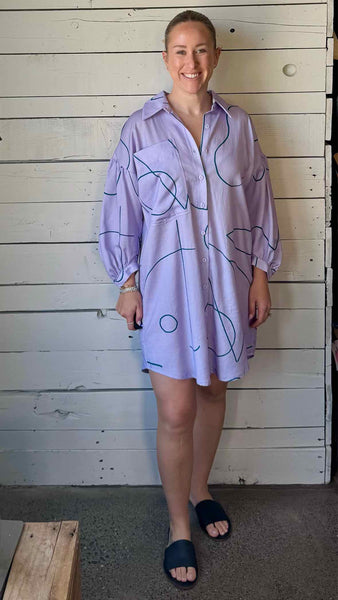 Eve Gravel Size XS Dress