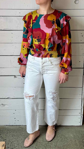 Marine Layer Size Small Blouse