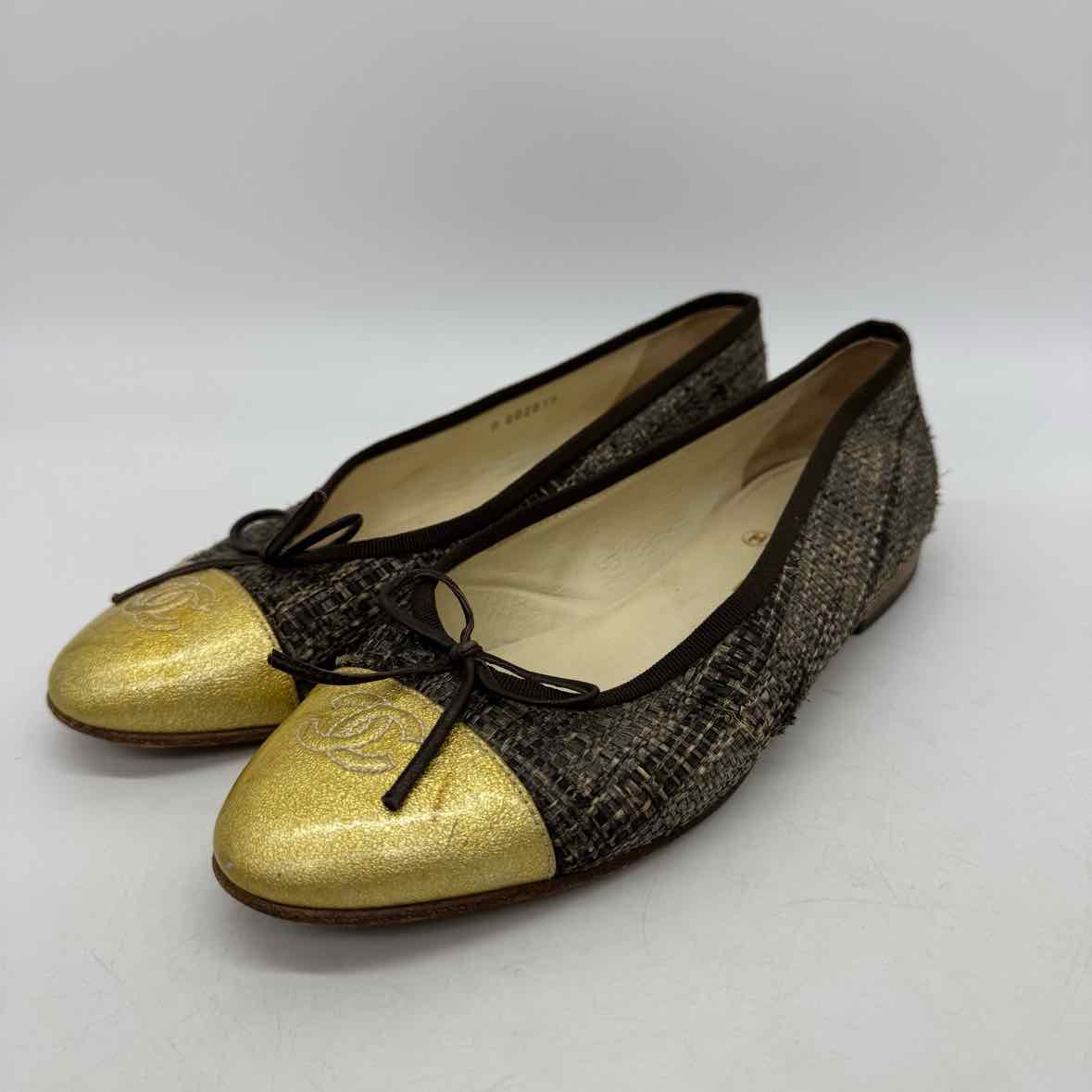 Chanel Size 39 Flats