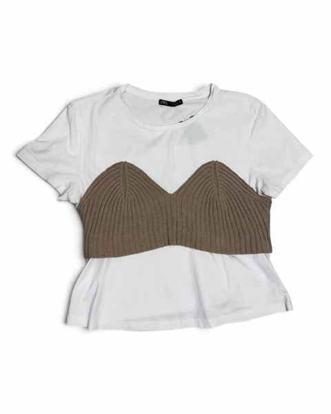 Zara Size Large Knit Top