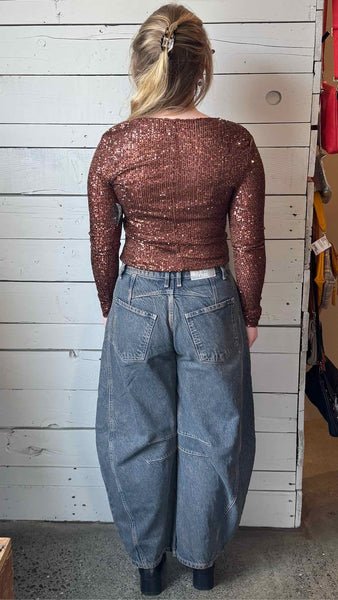 Free People Size S Knit Top