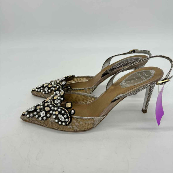 Rene Caovilla Size 38.5 Heels